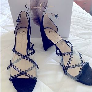 Gorgeous shoe! Square heel, brand new